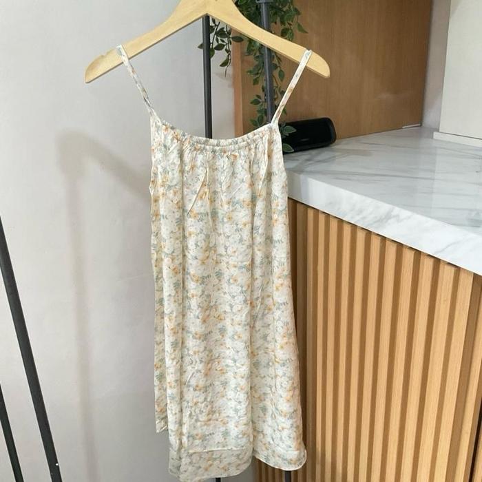 Daster tali satu pendek Rayon