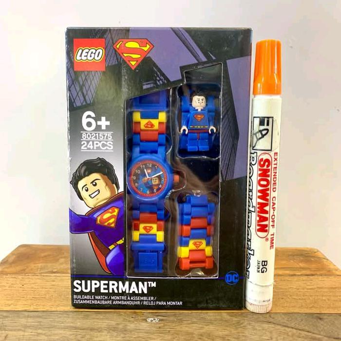 jam lego superman jam tangan karakter DC original CWUetpDSD #lego #jam #itoys #vanmarvel #baltos #
