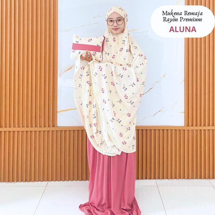 PROMO!! Mukena Couple Rayon Premium 2in1 Aluna | Harga per Satuan STOK TERBATAS!!