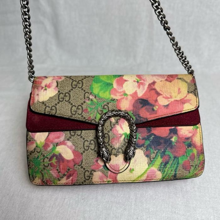 tas G Super Mini Dionysus Bloom preloved Bag Branded