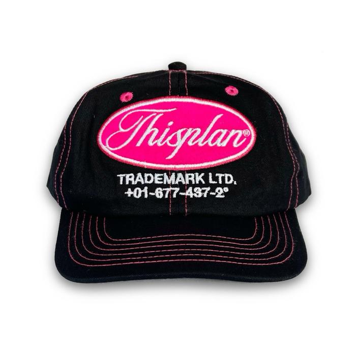 Polocaps Baseball Caps Topi baseball polos hitam bahan twill tebal halus ukuran adjustable Caps Trad