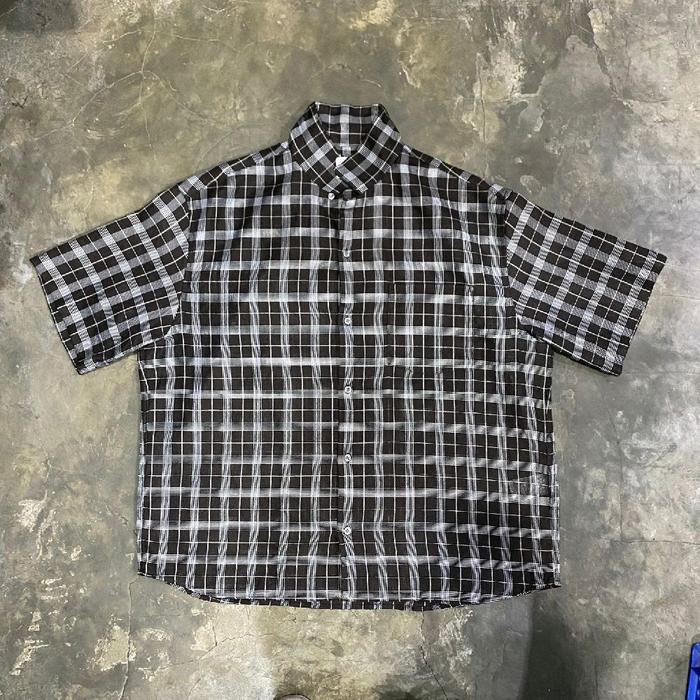 NIKO AND ... flanel pria Motif