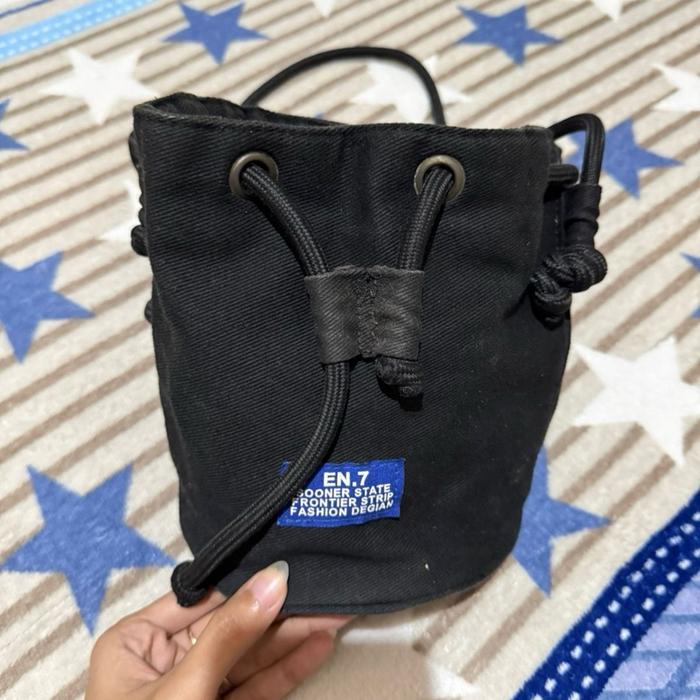 preloved tas miniso black