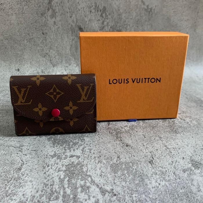 LV monogram rosalie compact coin purse