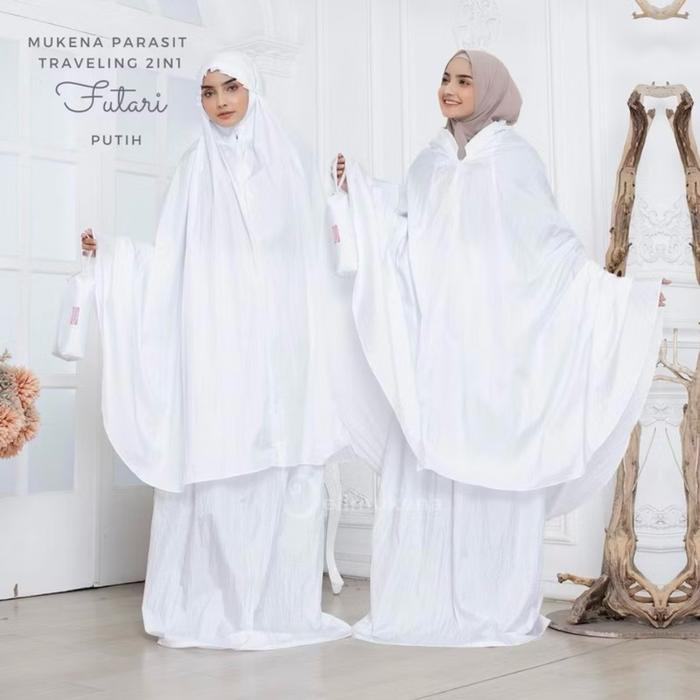 Mukena parasut KAHATEX  premium  - traveling dewasa Mukenah