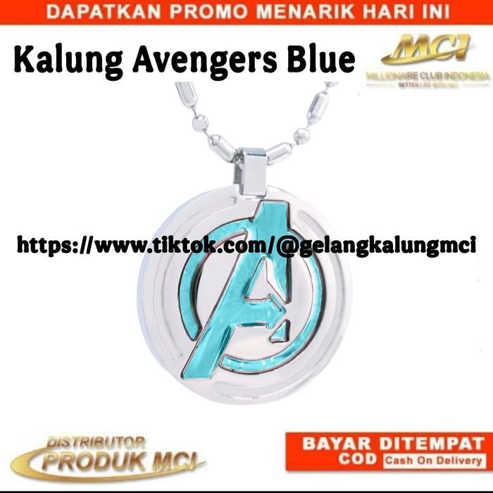Promo KALUNG AVENGERS BLUE KALUNG MARVEL MCI KALUNG KESEHATAN MCI KALUNG MCI ORIGINAL KALUNG MCI PRI