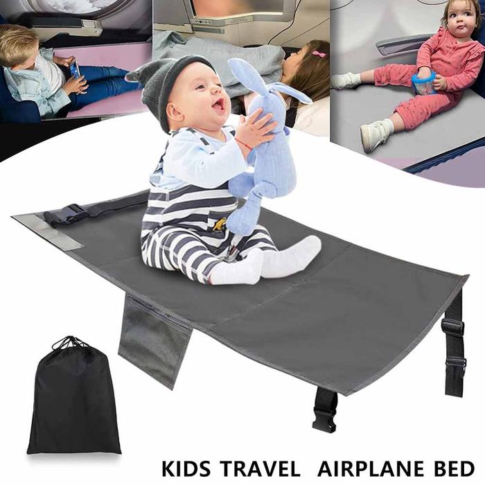 Kids Car Bed Travel Airplane Bed Baby Pedals Bed Portable Travel Foot