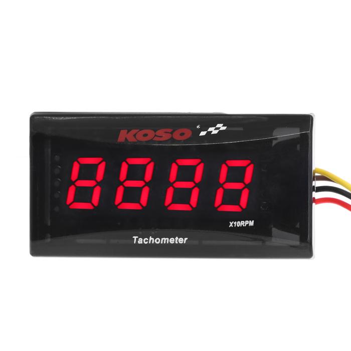 Koso Tachometer Indikator Rpm Motor 0 ~ 2000 Rpm Tampilan Digital