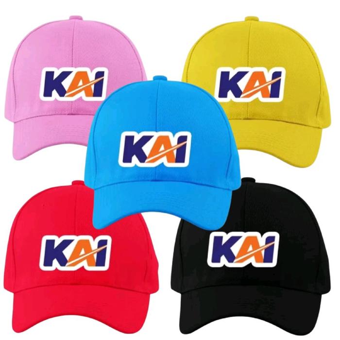 fRpahala tpi baseball anak logo KAI topi anak paud, TK ,SD topi anak karakter topi logo KAI