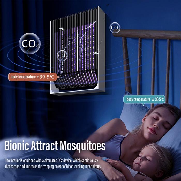 Electric Mosquito Killer Trap Mosquito Killer Lamp USB Rechargeable