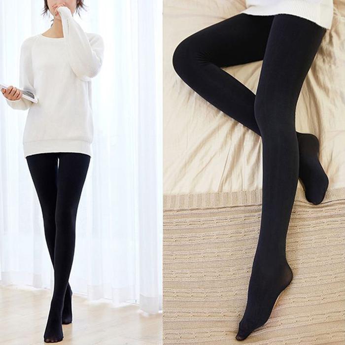 Elastic Winter Pantyhose Thicken Warm Thermal Pantyhose Seamless Bare