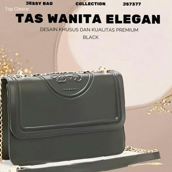 JessyBag Tas Wanita Import Original Mini Slingbag 01JS7377 Kulit Sintetis Premium Elegan dengan Tali