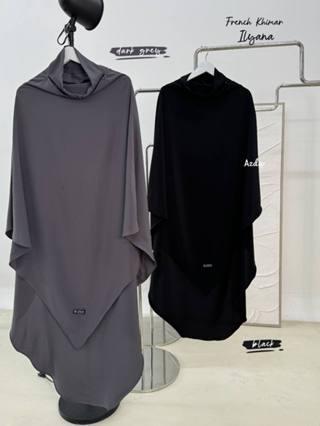 Khimar FK Ilyana by Azda Indonesia Khimar Jilbab Hijab Syari French Khimar Instan Karet