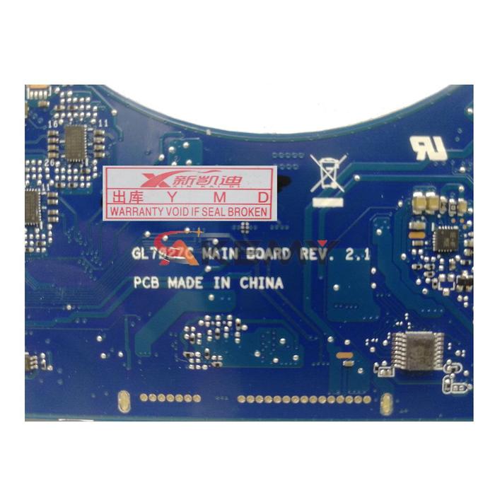 GL702ZC Mainboard Asli untuk ASUS ROG Strix GL702Z Ryzen Motherboard