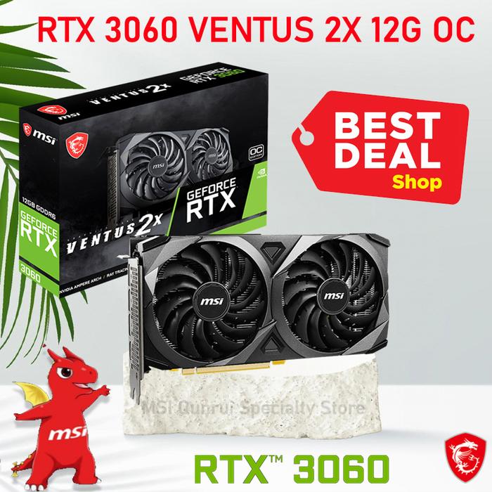 GDDR6 MSI GeForce RTX 3060 VENTUS 2X 12G OC 3060 Graphics GDDR6