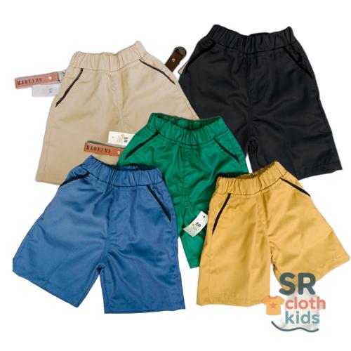 SR Cloth Kids - Celana Chinos Pendek Anak Pinggang Karet