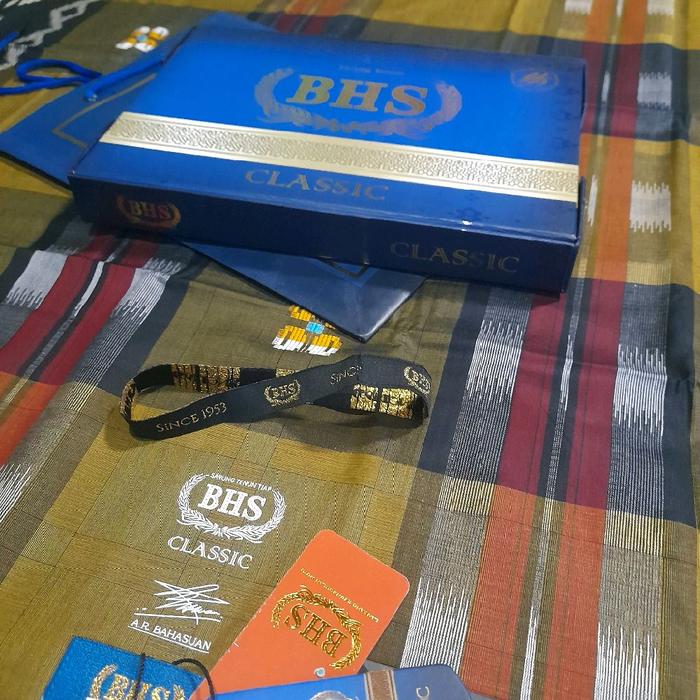 Bhs classic tanda tangan jadul Sarung Muslim Dewasa