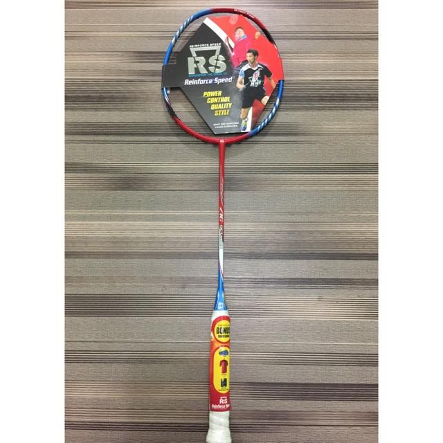 [Free Pasang Senar] Raket Badminton RS AG Octagon + Bonus Tas Kaos Senar Lengkap