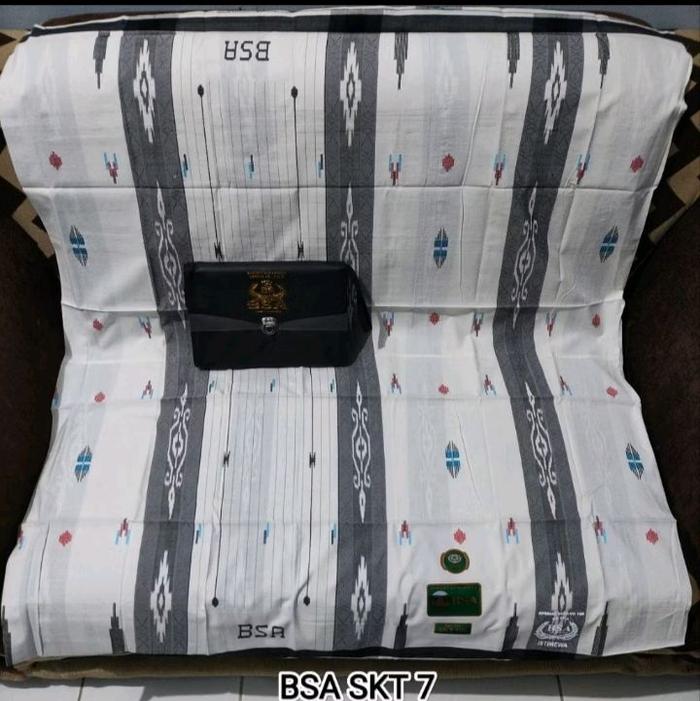 SARUNG BSA MOTIF SKT BAHAN MESRES TERBARU ASLI FULL SONGKET Lembut Nyaman Dewasa