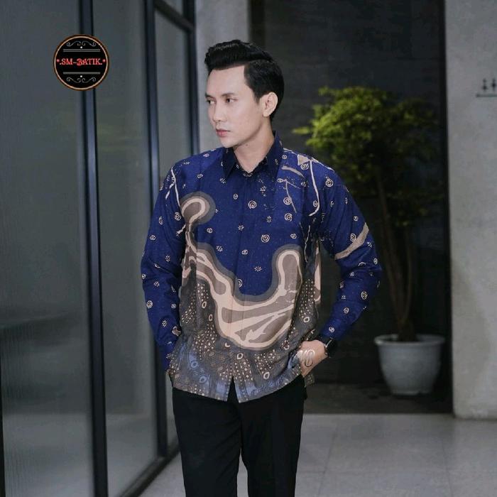 PART 2 - Kemeja Lengan Panjang Motif Batik dengan Furing Premium Batik Sragenan Solo Batik Paspampre