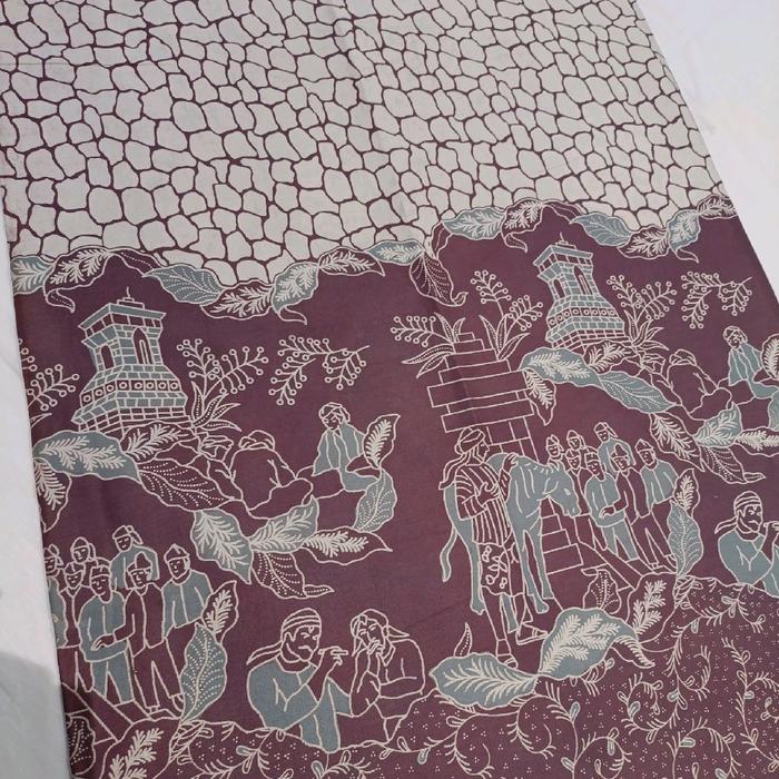 kain batik cap malam dingin Menara kudus