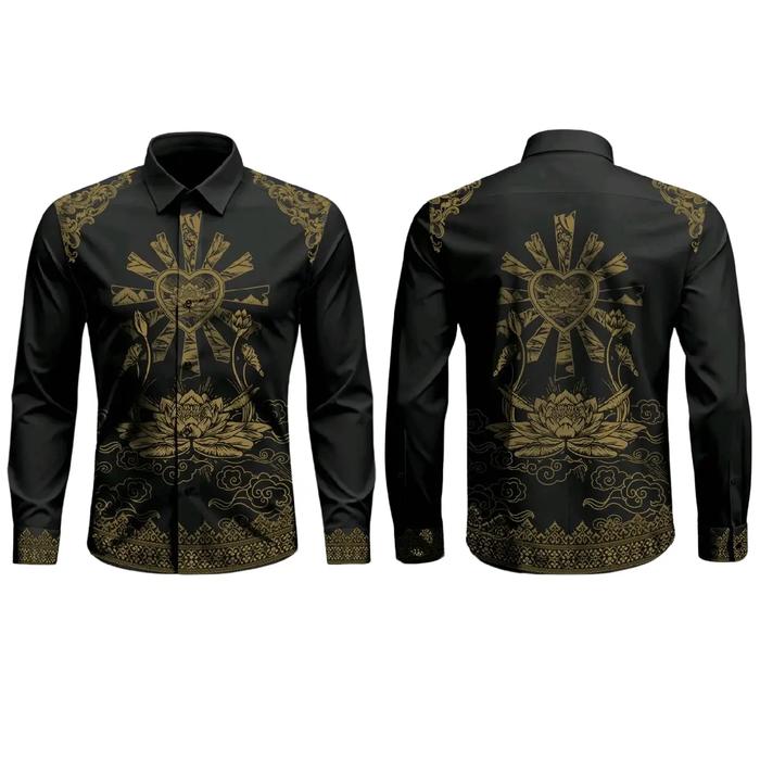 Baju Pria Batik PSHT Hand Print Terbaru Bahan Primisima Kemeja Hem Katun