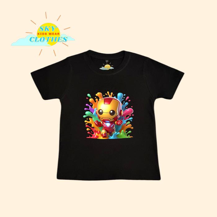 Kaos Anak Iron Man Kaos Iron Man Tshirt Marvel Iron Man