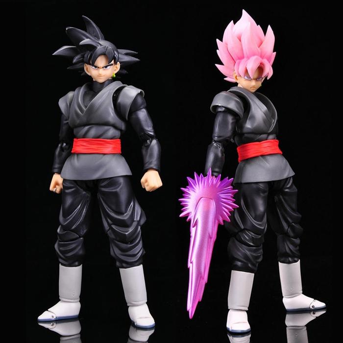 Dragon Ball Goku Figure Assembled Super Saiyan Zamasu Black SHF