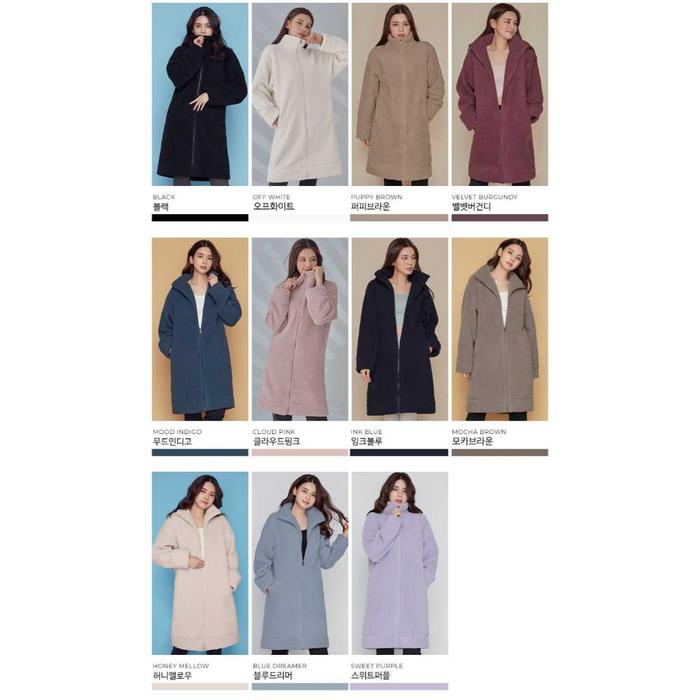TerLaris Jacket Coat STL Fluffy Metro NY Lightweight and Warm Double-Sided Fleece Long Coat