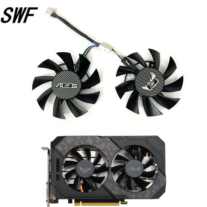 New 75MM FD8015U12D Cooling Fan For ASUS GTX 1660 Ti RTX 2060 TUF GAMING OC Graphics Card Cooler Fan