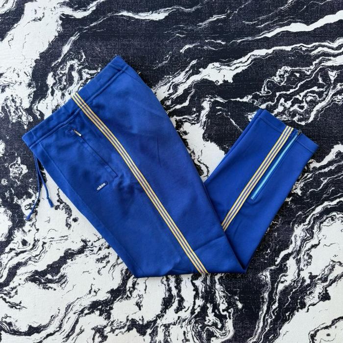 Vintage adidas w.germany techno trackpants royalblue