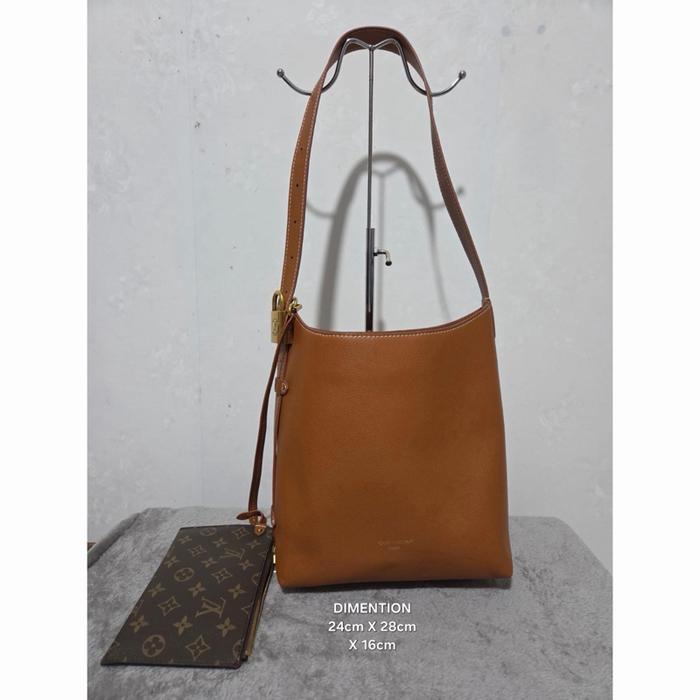 Tas ELVII HOBO LOW KEY BROWN NFC NETT SALE