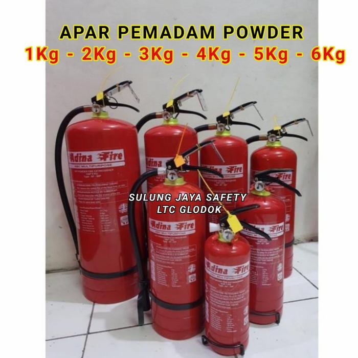Apar Pemadam Api Dry Powder 1Kg - 2Kg - 3Kg - 4Kg - 5Kg - 6Kg