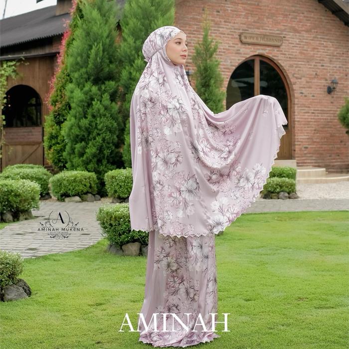 AMINAH MUKENA - Mukena Dewasa 2in1 Silk Maysara Armanie