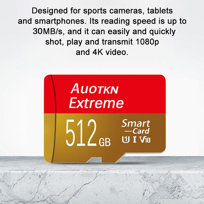 Micro tf sd card TF Card 512GB High Speed Memory card Class10 8G 16G