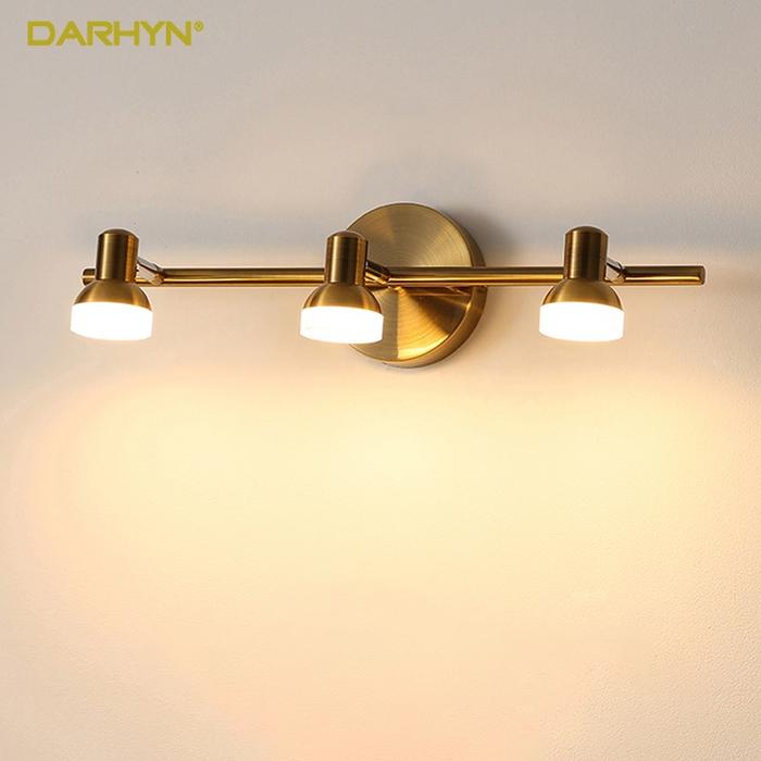 Lampu Dinding LED Modern lampu depan cermin untuk kamar mandi kamar
