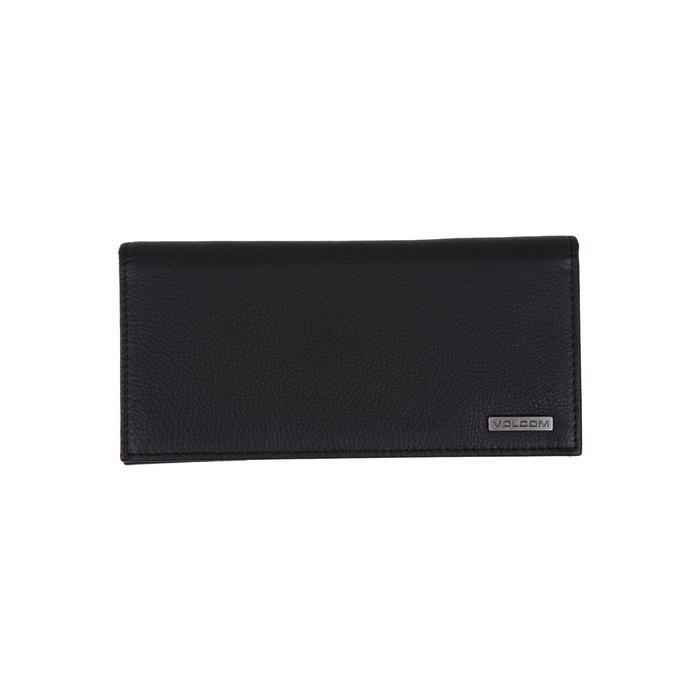 VOLCOM GLW NEO BASIC LEATHER WALLET BLACK