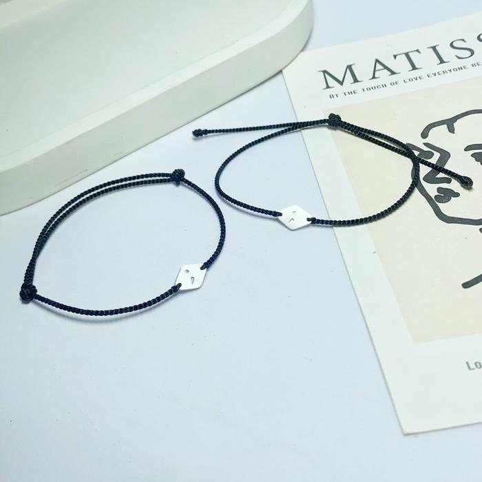 Gelang Semicolon Hand Stamping Bracelet