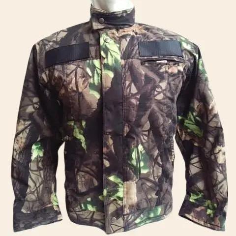 Jaket Golpi bodypress Camo oak jacket loreng perbakin Berburu
