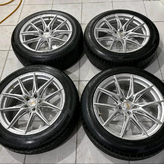Velg Mobil Bekas Ring 19 Lubang 5 vossen R19X8,5 5X114,3 buat cx5, alphard, inova, dll.