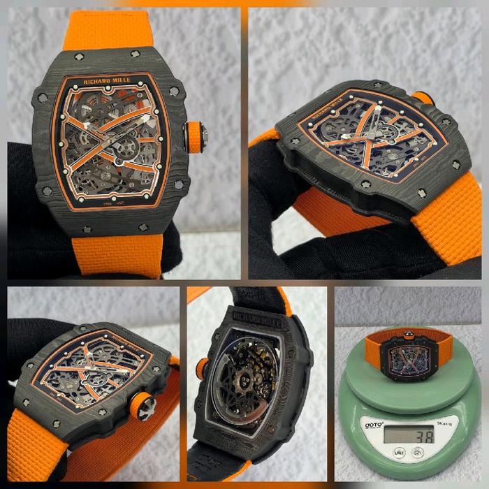 Richard Mille RM67-02 Tourbillon Dial Carbon Orange Dial