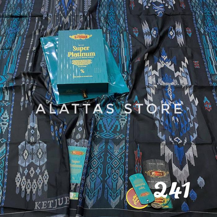 SARUNG KETJUBUNG PLATINUM GOLD ORIGINAL. // SARUNG Ketjubung Super Platinum 100% Ori//Sarung kecubun