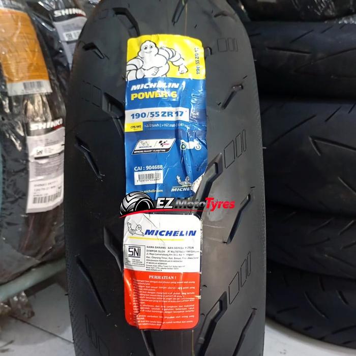MICHELIN POWER 6 190/55 ZR17