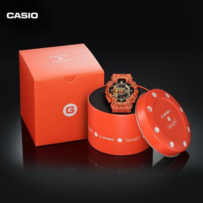 ニ Asli Jam Tangan Pria G-SHOCK X ONE PIECE ANIME ORIGINAL CASIO FULL SET PROMO ! GA-110 LAMPU OTOMAT