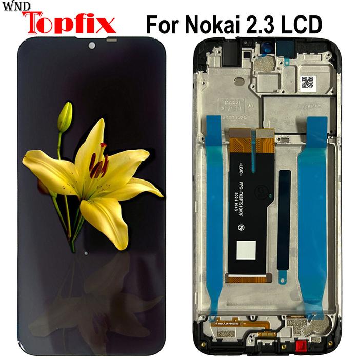 6.2" Tested LCD For Nokia 2.3 LCD Screen Display Touch Panel