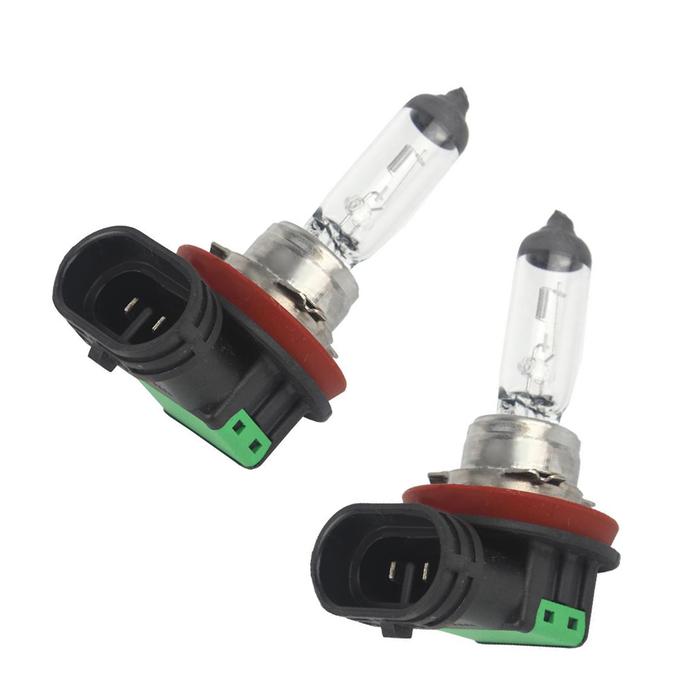 2 Buah H11 Halogen 55W 12V Bohlam Halogen Pengganti Lampu Sorot