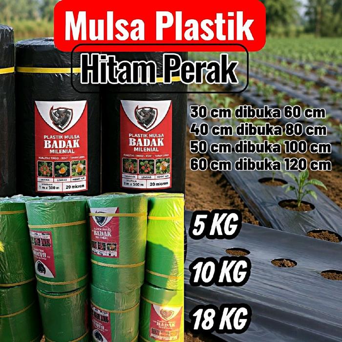 MULSA PLASTIK PERTANIAN 18 KG ALL SIZE