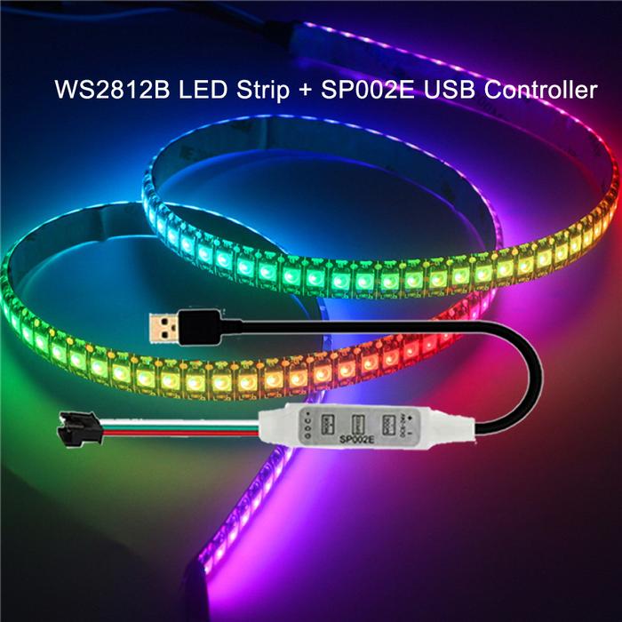 WS2812B WS2812 Led Strip,Individually Addressable Smart RGB Led