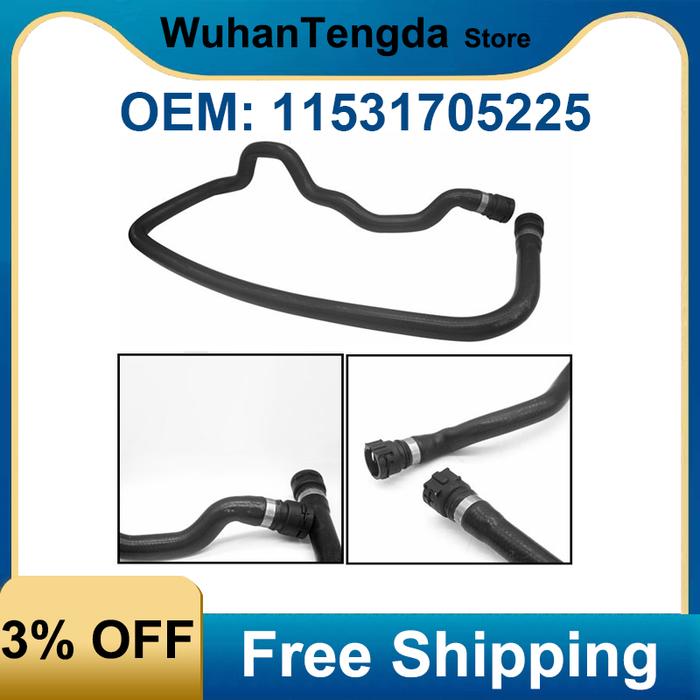 11531705225 Top Radiator Hose for BMW E39 M54 M52 520i 523i