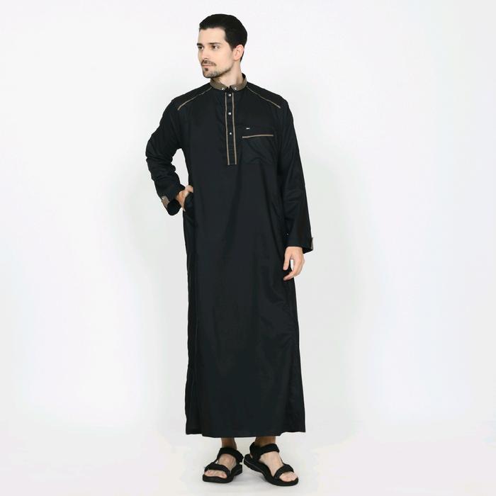 JD013 Koko/gamis jubah dewasa pria ALWAAN Muslim Gamis